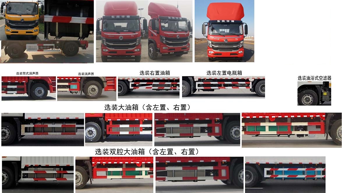 东风牌EQ5186CCYL6D31型仓栅式运输车